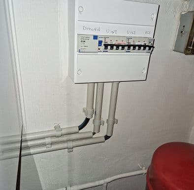 Tableau électrique secondaire pour installation de chauffage et ECS